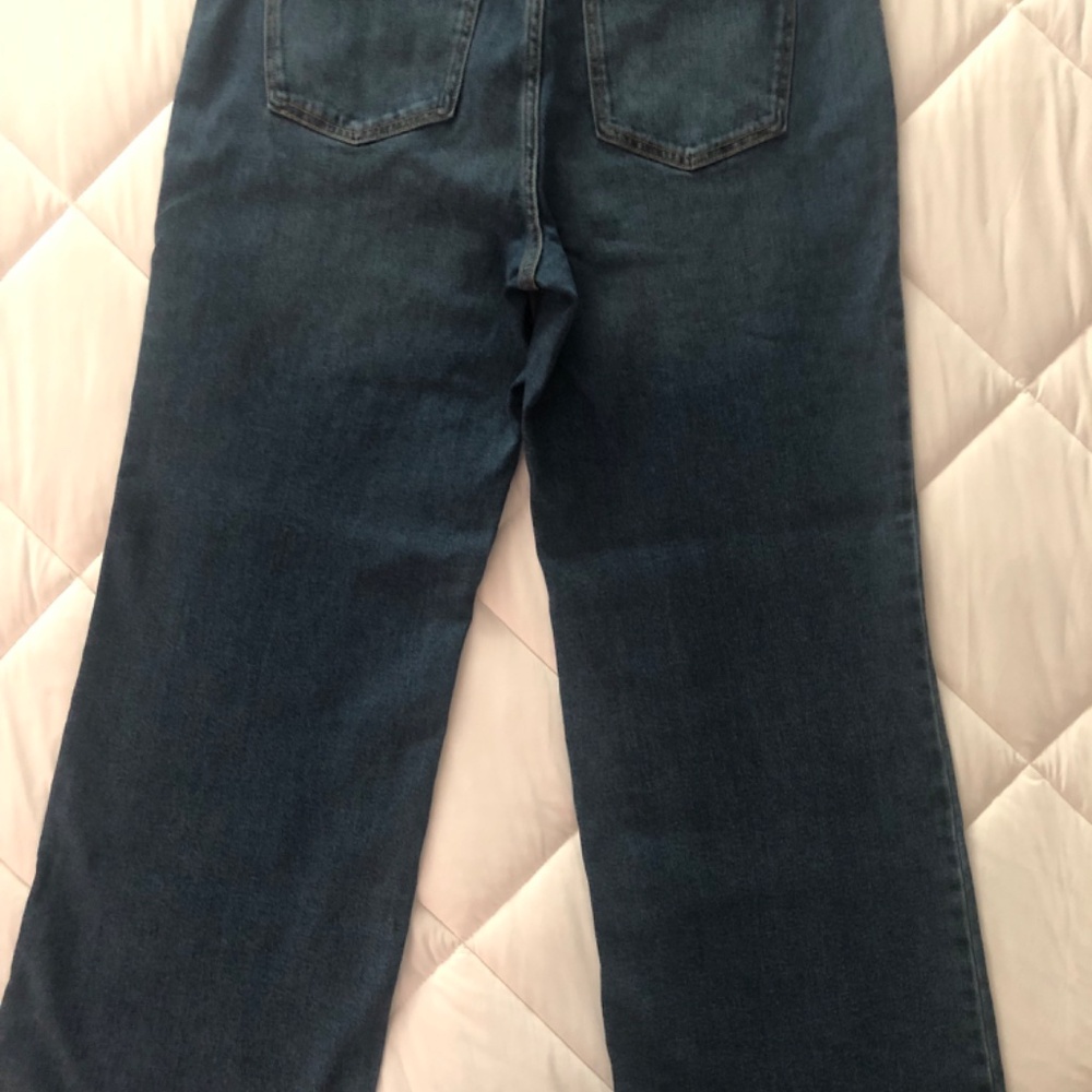 NWT Michael Kors Selma Wide Leg High Waist Size 14 Jeans - Picture 10 of 11